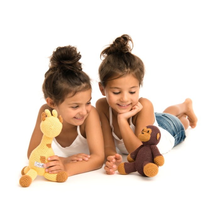 Hæklet bamse -  giraf - Image 2