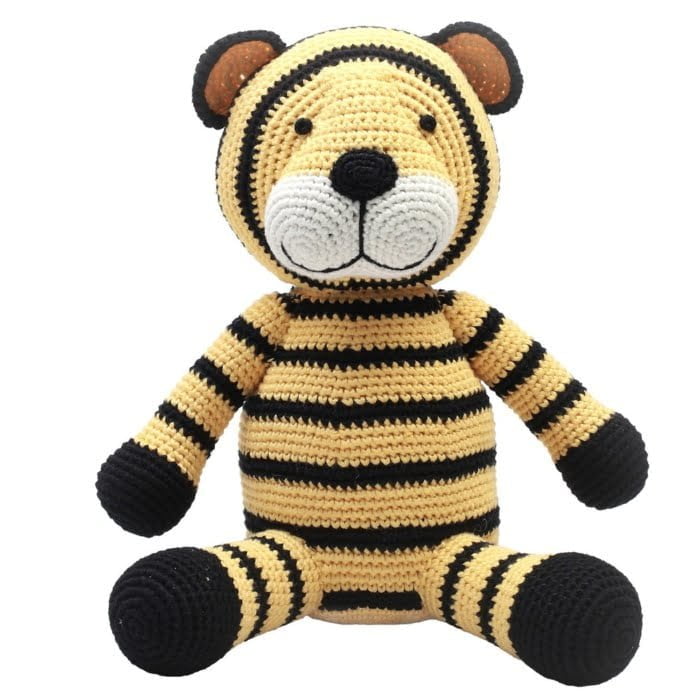 Hæklet bamse - tiger