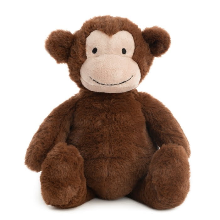 XL plysbamse - Brun abe (45cm)