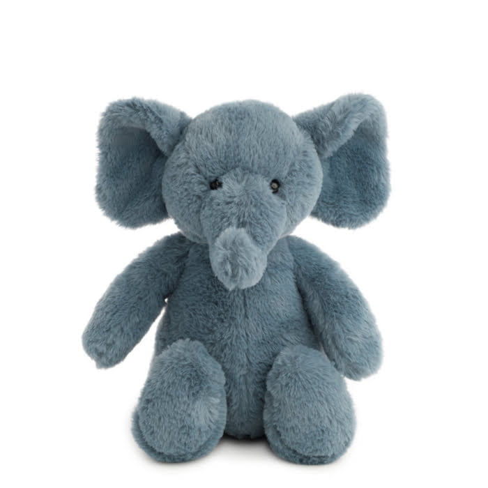 Plysbamse - Blå elefant (30cm)