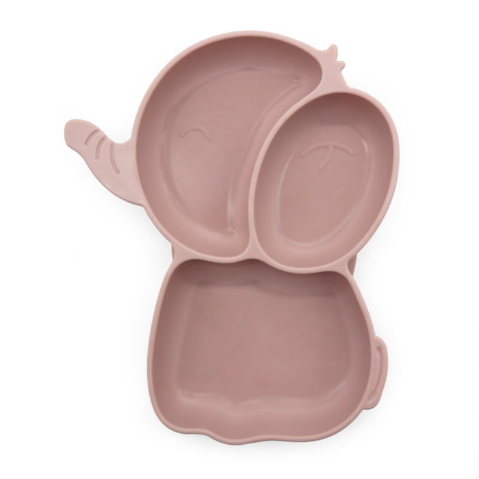 Plate - Dusty Rose Elephant