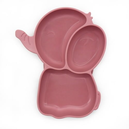 Tallerken – Støvet pink elefant
