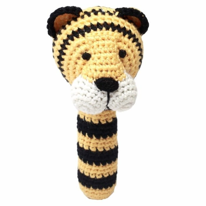Hæklet rangle - tiger