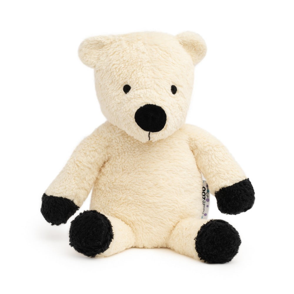 Organic Teddy Bear – White Polar Bear – natureZOO of Denmark
