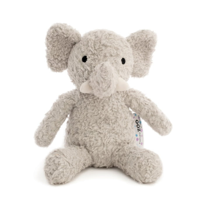 Økologisk plysbamse – grå elefant