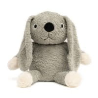 Økologisk XL plysbamse - grå kanin