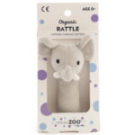 Organic Rattle – Grey Elephant