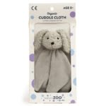 Organic Cuddle Cloth - Grey Rabbit
