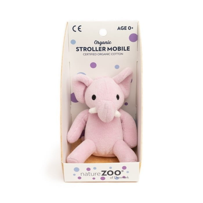 Økologisk ophæng - lyselilla elefant