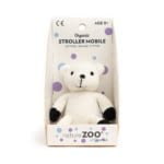 Organic Stroller Mobile - White Polar Bear