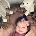 Organic Stroller Mobile - White Polar Bear - Image 2